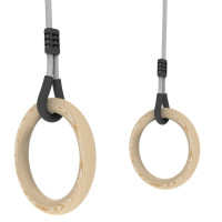 Кільця гімнастичні дерев'яні Exit GetSet (для MB200, MB300)